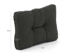 Madison Florance loungekussen rug ca. 60x40cm