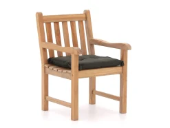Madison Hocker/tuinkussens 55x55cm met rand zit