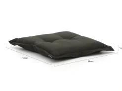 Madison Hocker/tuinkussens 55x55cm met rand zit