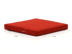 Madison loungekussen luxe zit 73x73cm