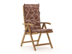 Madison tuinkussen hoge rug 120x50cm