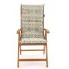 Madison tuinkussen hoge rug 123x50cm
