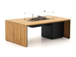 Manifesto Alzano/Cosibridge hoek loungeset met vuurtafel 5-delig