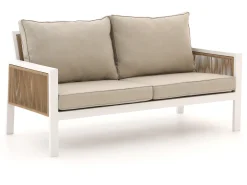 Manifesto Alzano/Cosidesign Line stoel-bank loungeset met vuurtafel 4-delig