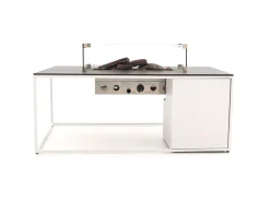 Manifesto Alzano/Cosidesign Line stoel-bank loungeset met vuurtafel 4-delig