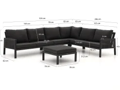 Manifesto Alzano hoek loungeset 5-delig