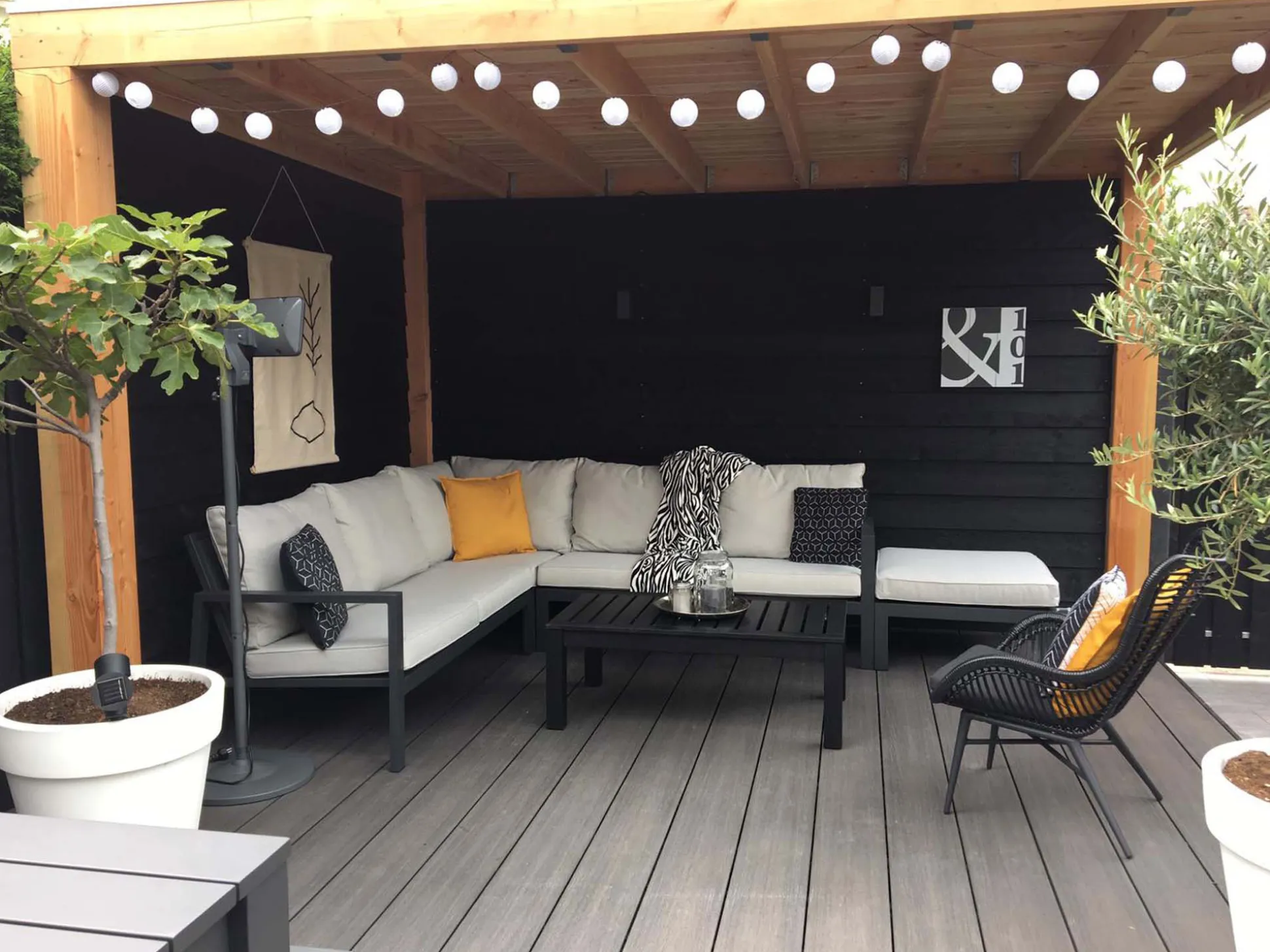 Manifesto Alzano hoek loungeset 4-delig