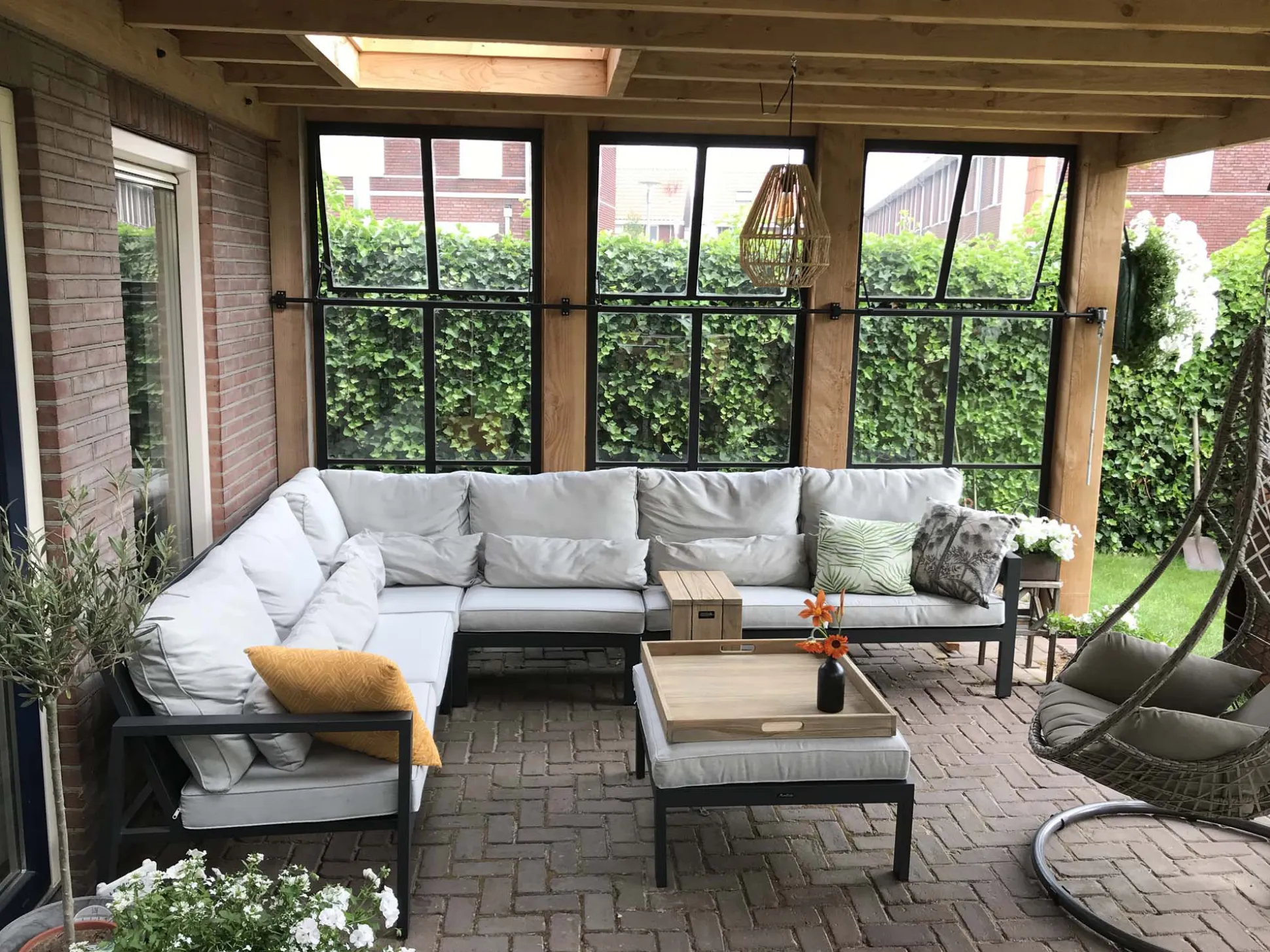 Manifesto Alzano hoek loungeset 4-delig
