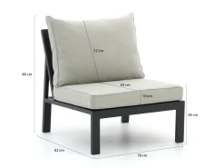 Manifesto Alzano lounge tussenmodule 78cm