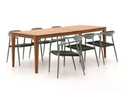 Manifesto Cavone/Bruca 220cm dining tuinset 7-delig stapelbaar