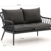 Manifesto Celante lounge tuinbank 2-zits 140cm