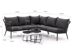 Manifesto Celante/Pito hoek loungeset 6-delig