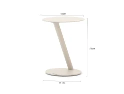 Manifesto Esino bijzet tuintafel ø45 (h:53cm)