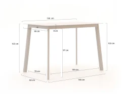 Manifesto Idro/Savio 150cm barset 5-delig
