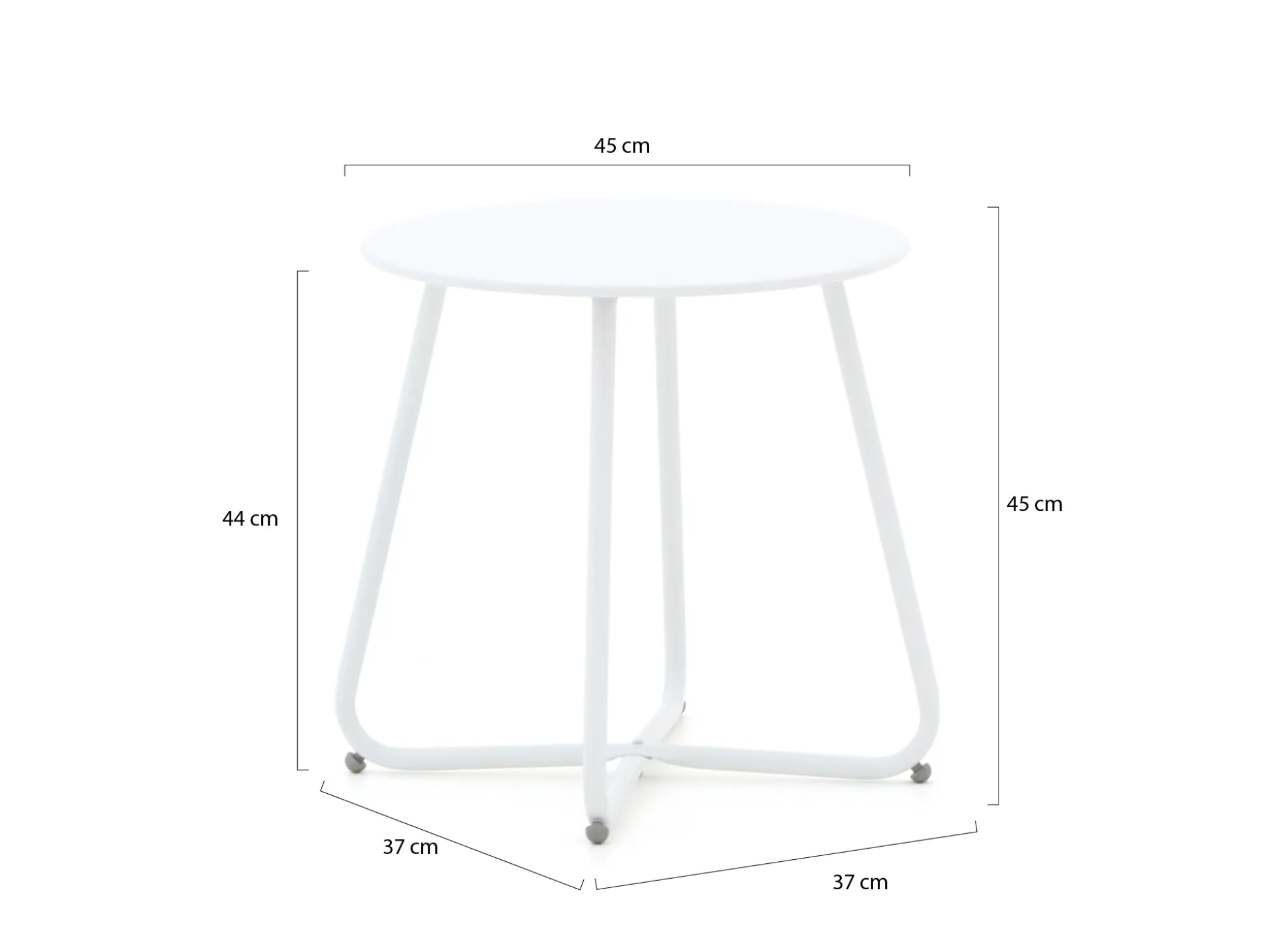 Manifesto Latera bijzet tuintafel ø 45cm (h:45cm)