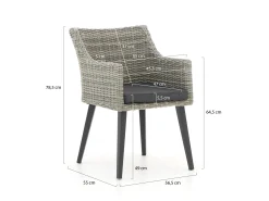 Manifesto Matese dining tuinstoel