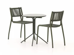 Manifesto Misurina/Aziano ø60cm dining tuinset 3-delig stapelbaar