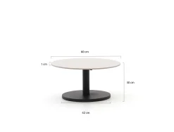 Manifesto Monticano lounge tuintafel ø 60cm (h: 30cm)
