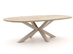 Manifesto Novara/ROUGH-Y Ellips 240cm dining tuinset 9-delig