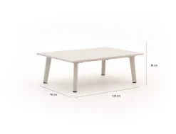 Manifesto Ortezzano lounge tuintafel 120x70x38cm