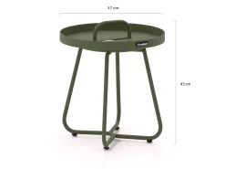 Manifesto Pito bijzet tuintafel ø 37cm (h:43cm)
