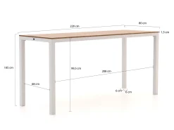 Manifesto Rivola/Fidenza 150cm barset 5-delig