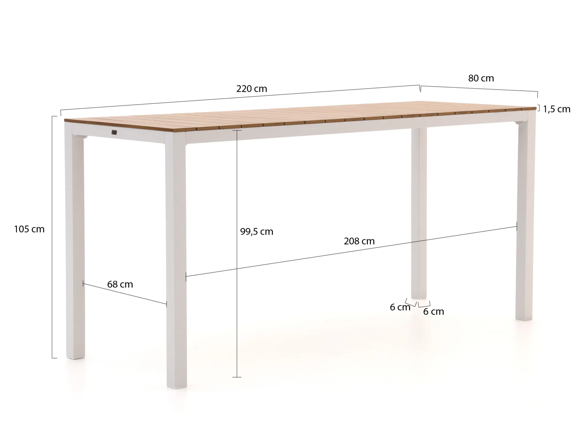 Manifesto Rivola/Fidenza 150cm barset 5-delig