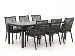 Manifesto Rivola/Fidenza 220cm dining tuinset 7-delig