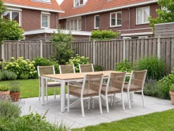 Manifesto Rivola/Furato 220cm dining tuinset 7-delig