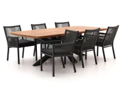 Manifesto Rivola/Induno Deens Ovaal 240cm dining tuinset 7-delig