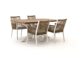 Manifesto Rivola/Induno Deens Ovaal 180cm dining tuinset 5-delig
