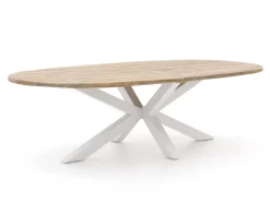 Manifesto Rivola/ROUGH-Y Ellips 280cm dining tuinset 9-delig