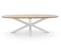 Manifesto Rivola/ROUGH-Y Ellips 280cm dining tuinset 9-delig