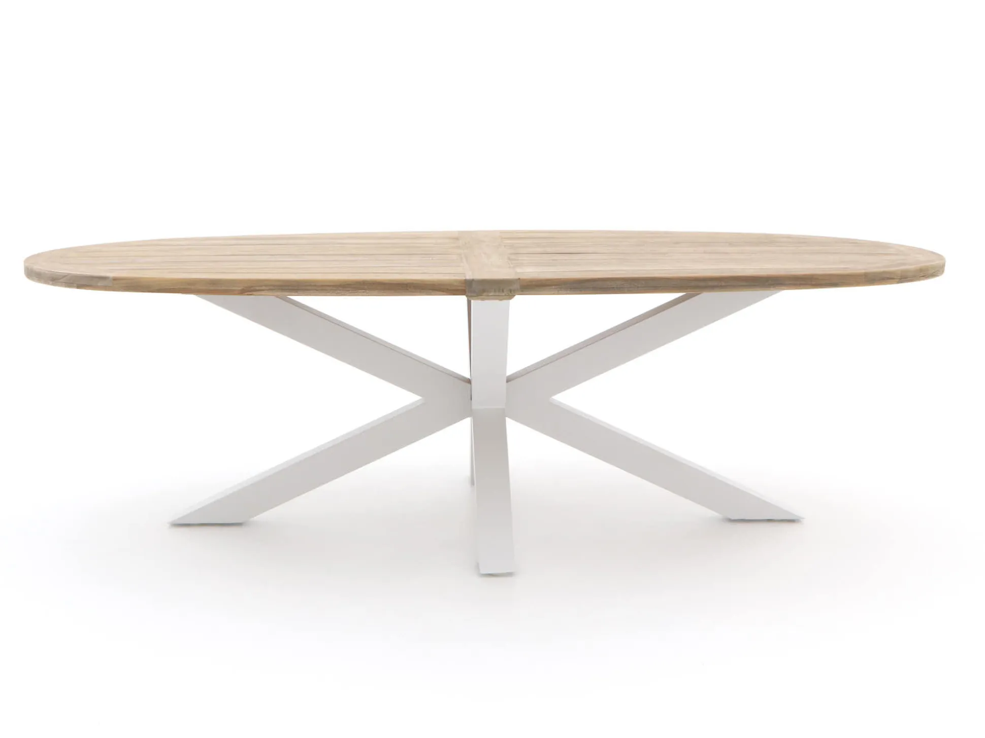 Manifesto Rivola/ROUGH-Y Ellips 280cm dining tuinset 9-delig
