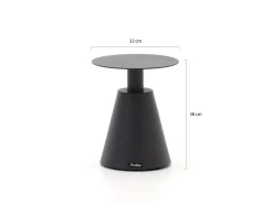 Manifesto Tusa bijzet tuintafel ø 32 (h:38cm)