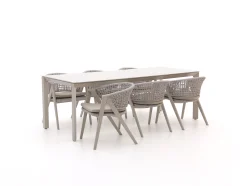 Manifesto Valsecca/Sestino 220cm dining tuinset 7-delig