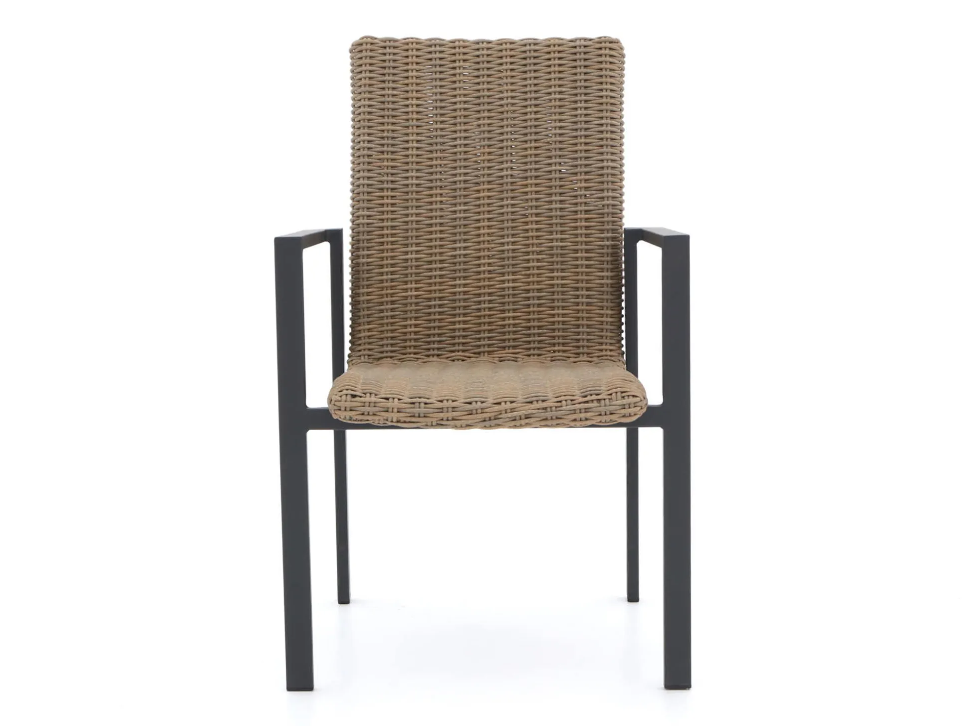 Manifesto Villongo/ROUGH-Y ø150cm dining tuinset 7-delig stapelbaar