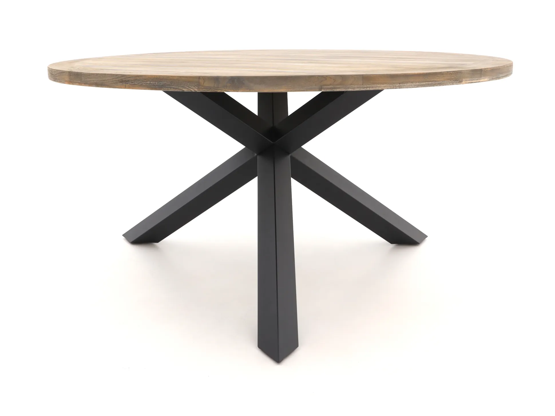 Manifesto Villongo/ROUGH-Y ø150cm dining tuinset 7-delig stapelbaar