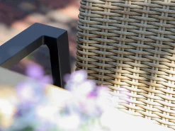 Manifesto Villongo/ROUGH-Y ø150cm dining tuinset 7-delig stapelbaar