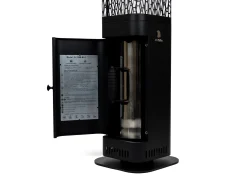 Monti HeatLine Blaze pellet terrasverwarmer 26x26x95cm