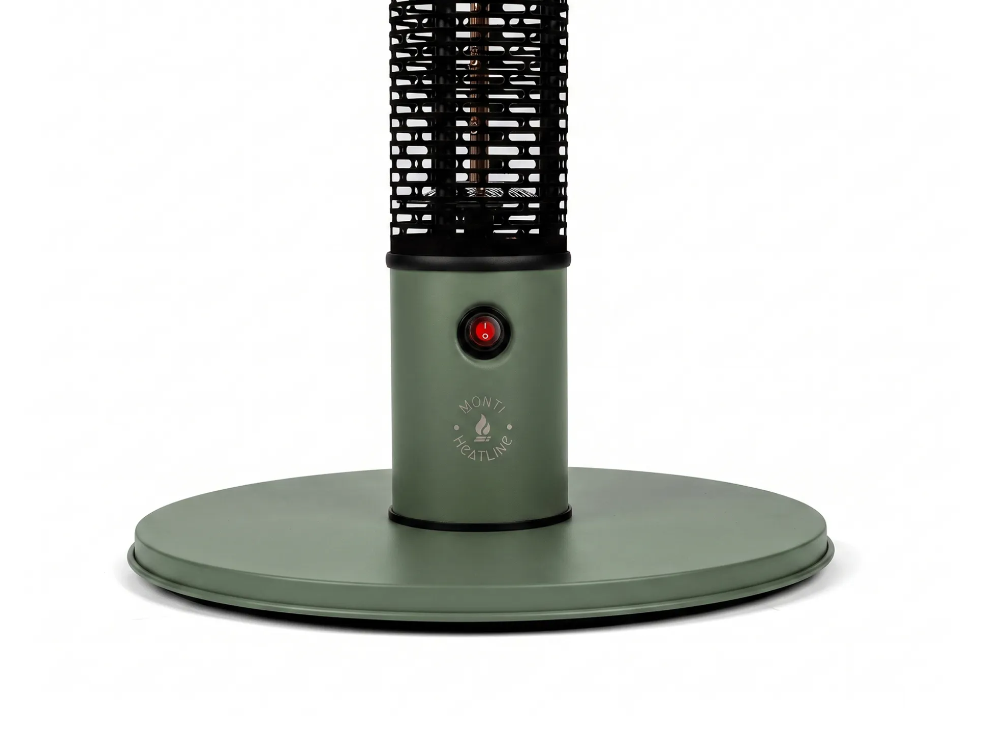 Monti HeatLine Pulse tafel met terrasverwarmer 1500W ø60cm (h: 75cm)