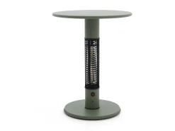 Monti HeatLine Pulse tafel met terrasverwarmer 1500W ø60cm (h: 75cm)