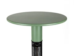 Monti HeatLine Vibe bartafel met terrasverwarmer 1500W ø60cm (h: 110cm)