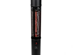 Monti HeatLine Vibe bartafel met terrasverwarmer 1500W ø60cm (h: 110cm)
