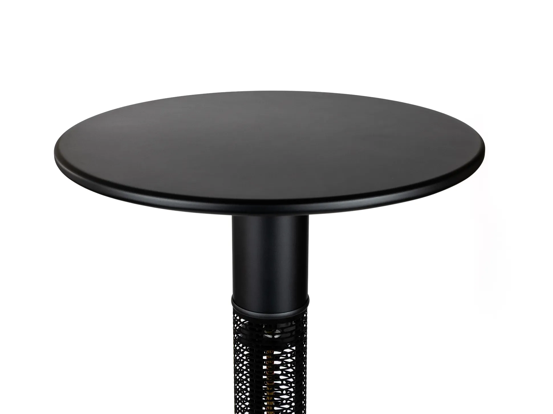 Monti HeatLine Vibe bartafel met terrasverwarmer 1500W ø60cm (h: 110cm)