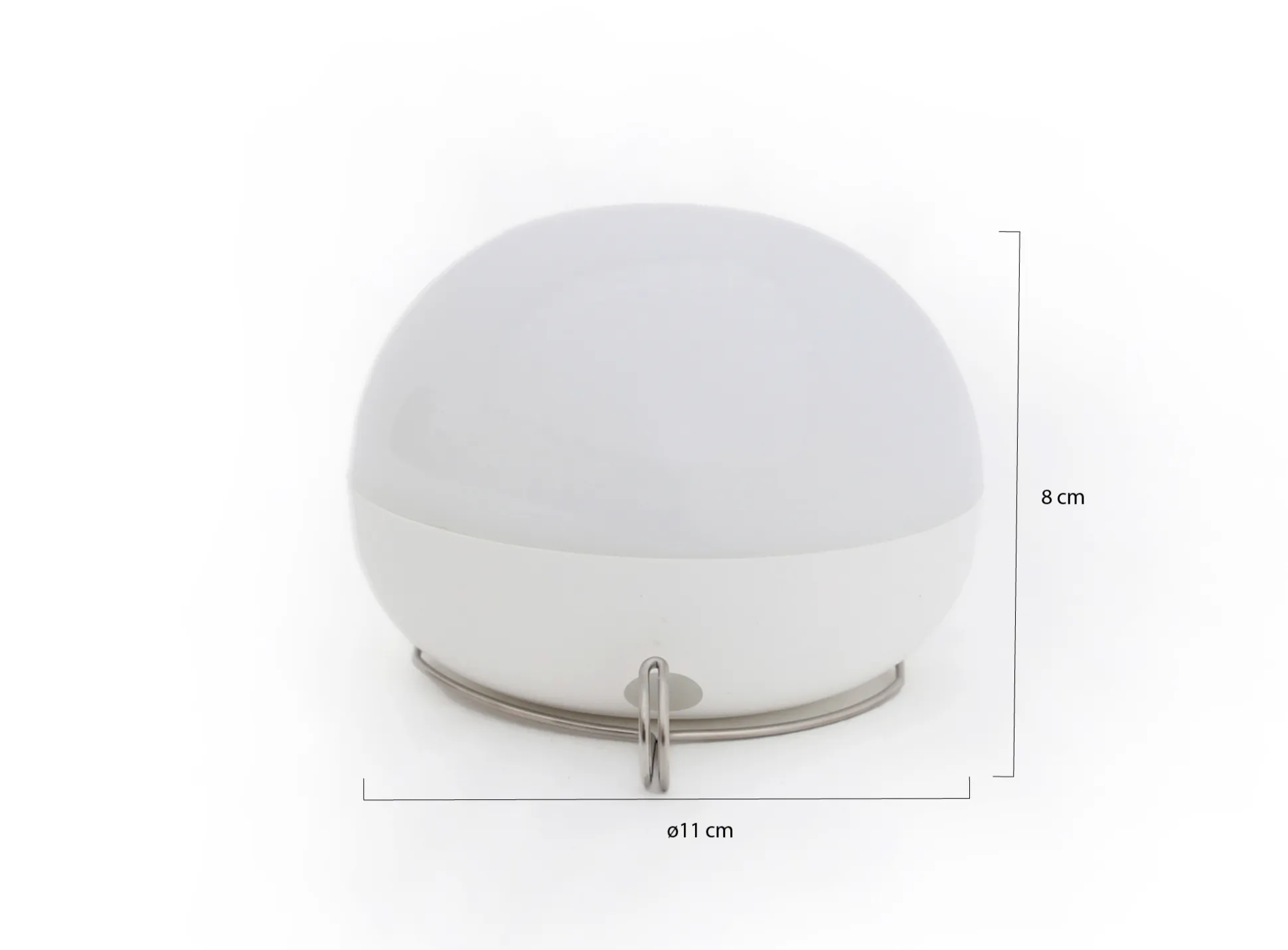 New Garden Coco Bulb buitenlamp led oplaadbaar dimbaar ø 11cm