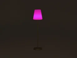 New Garden Lola slim staande buitenlamp led solar oplaadbaar dimbaar ø 28cm (h: 119cm)