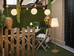 New Garden Lola slim staande buitenlamp led solar oplaadbaar dimbaar ø 28cm (h: 119cm)
