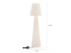 New Garden Lola staande buitenlamp led met kabel ø 45cm (h: 165cm)