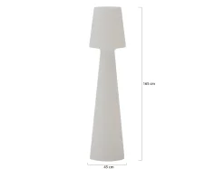 New Garden Lola staande buitenlamp led oplaadbaar dimbaar ø 45cm (h: 165cm)